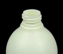 weiche Flaschen-Hautpflegeprodukt-weiße HDPE-Flasche der Steigungs-300ml 24/410