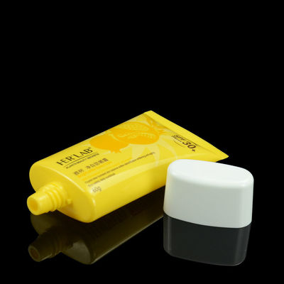 Kundenspezifisches kosmetisches Röhrenverpackungs-Handlotions-flaches ovales Rohr