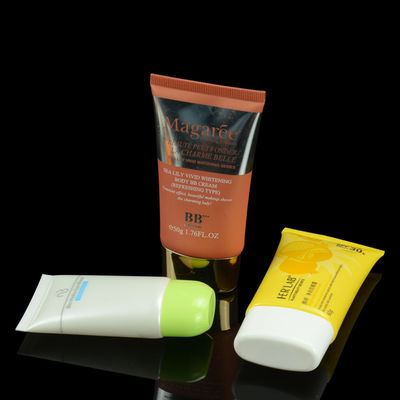 Kundenspezifisches kosmetisches Röhrenverpackungs-Handlotions-flaches ovales Rohr