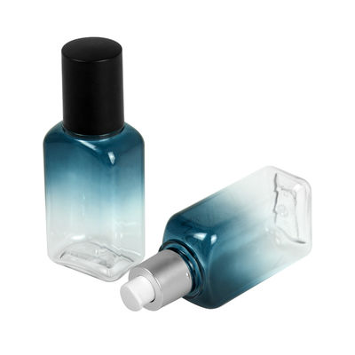 Quadrat-leere Plastikflaschen 60ml 100ml 120ml für Lotions-Serum-Flasche mit Pumpe