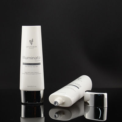 40mm Grundlagen-Rohr-kosmetische Röhrenverpackungs-super ovale leere kosmetische Rohre 180ml