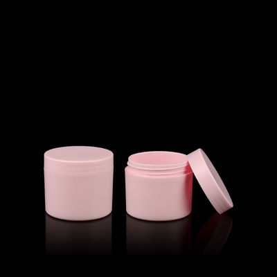 Doppel-wandige weiße biologisch abbaubare Luxuskosmetik pp.-Cremetiegel-50g 100g 150g rüttelt ODM