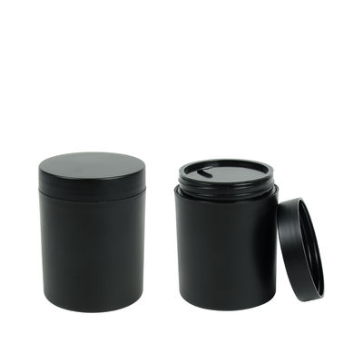 Doppel-wandige weiße biologisch abbaubare Luxuskosmetik pp.-Cremetiegel-50g 100g 150g rüttelt ODM