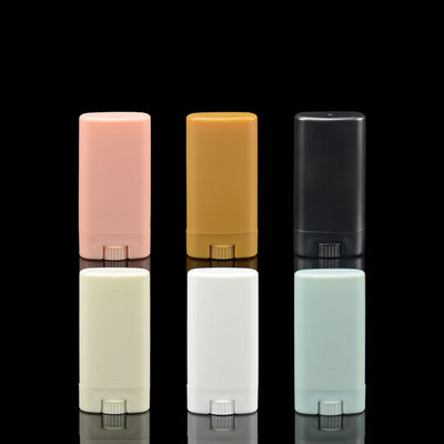 ODM 15ml desodorierenden Mittels leeres Gel-flaches Oval der Stock-ovales kosmetisches Flaschen-15g für Gel