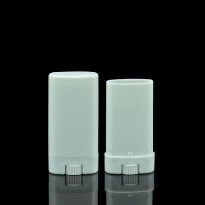 ODM 15ml desodorierenden Mittels leeres Gel-flaches Oval der Stock-ovales kosmetisches Flaschen-15g für Gel