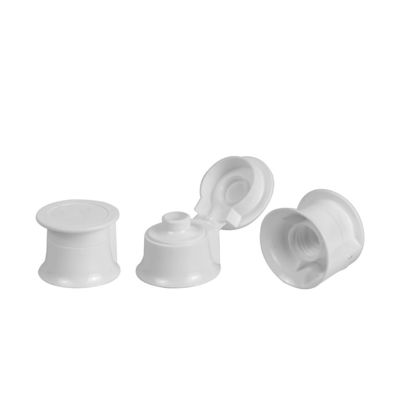 Kosmetisches Plastik-UVflaschen-Deckel-Verpacken beschichtungs-Flip Top Caps 7.8mm Plastik