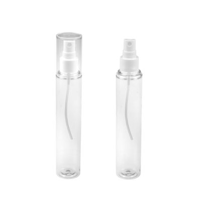 transparente Plastikflasche der 106mm Zylinder-flache Haustier-Flaschen-große Abdeckungs-100ml