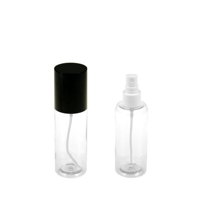 transparente Plastikflasche der 106mm Zylinder-flache Haustier-Flaschen-große Abdeckungs-100ml