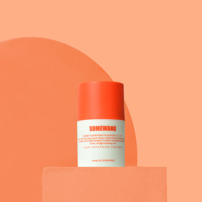 Modische nachfüllbare luftlose Pumpflasche 20ml 100ml, die Lotions-Pumpflasche-Plastik druckt