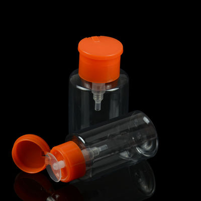 HAUSTIER 3.3oz 100ml kosmetische Flaschen-Nagellack-Entferner-Flasche mit polnischer Entferner-Pumpe