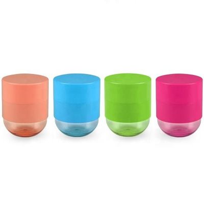 Kosmetischer Haar-Cremetiegel-klare Haustier-Gläser der Körperpflege-Produkt-270ml mit Deckeln