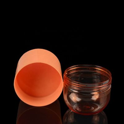 Kosmetischer Haar-Cremetiegel-klare Haustier-Gläser der Körperpflege-Produkt-270ml mit Deckeln