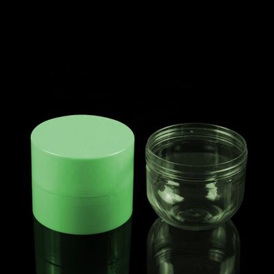Kosmetischer Haar-Cremetiegel-klare Haustier-Gläser der Körperpflege-Produkt-270ml mit Deckeln