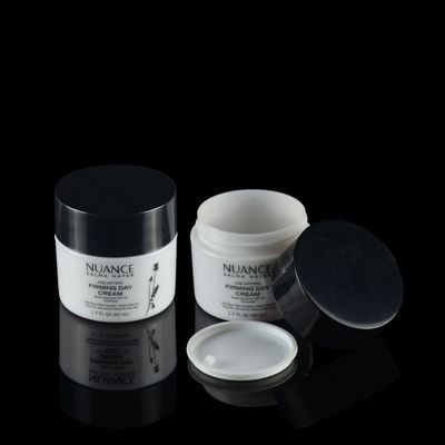 56.2MM 50ml PETG kosmetisches Glas-kosmetische Luxusbehälter mit ABS Deckel