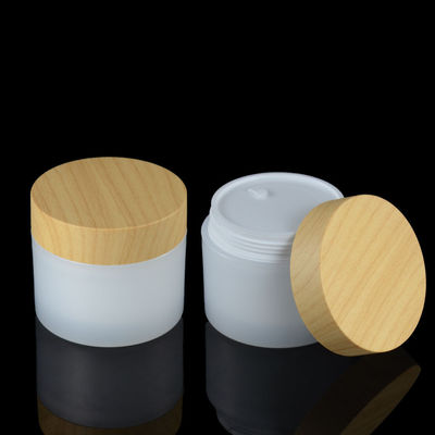 Cremetiegel 10g 20g 30g pp., der Soem-Augen-Creme-Deckel-kosmetische Bambusbehälter verpackt