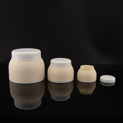 schalenförmige BPA freie klare Plastikgläser 30ml 50ml 100ml leeren pp. Cremetiegel-mit Deckeln