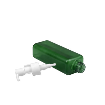 kosmetische Flaschen-quadratische Form-Körper-Lotions-Pumpflasche 24/410 150ml 185ml PETG