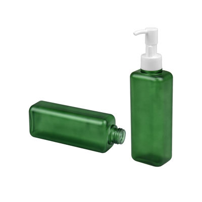 kosmetische Flaschen-quadratische Form-Körper-Lotions-Pumpflasche 24/410 150ml 185ml PETG