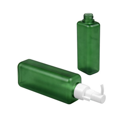 kosmetische Flaschen-quadratische Form-Körper-Lotions-Pumpflasche 24/410 150ml 185ml PETG