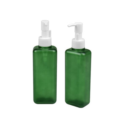 kosmetische Flaschen-quadratische Form-Körper-Lotions-Pumpflasche 24/410 150ml 185ml PETG