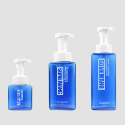 280ml 480ml 650ml PETG kosmetische Schaum-Seifen-Flasche des Flaschen-Quadrat-PETG