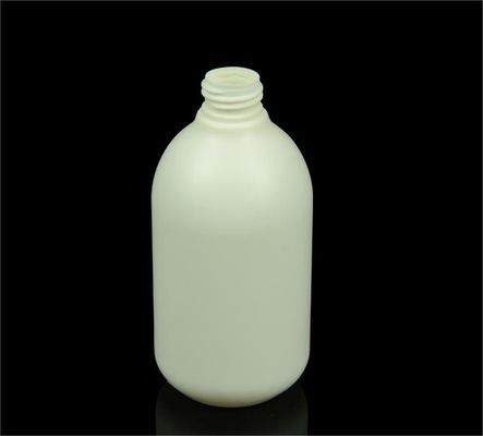 weiche Flaschen-Hautpflegeprodukt-weiße HDPE-Flasche der Steigungs-300ml 24/410