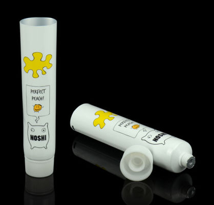 Squeezable ABL Rohr-leere kosmetische Pressungs-Rohre 25ml mit Überwurfmutter