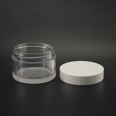 Serum 50ml ABS PETG kosmetische Glas-Gesichts-Creme mit galvanisiertem Deckel