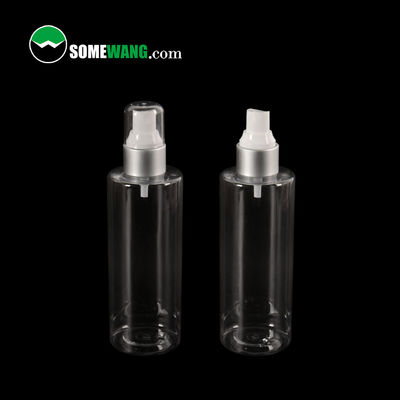 Plastik-HAUSTIER 250ml kosmetische Flaschen-leere Lotions-flache Schulter-Flasche