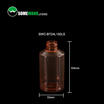 kosmetische Spray-Pumpe Plastik-HAUSTIER Flasche der Emulsions-150ml für Shampoo-Flüssigkeits-Hautpflege