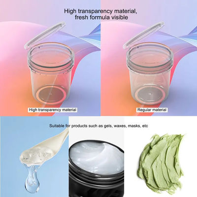 leerer Plastik-pp. kosmetischer Cremetiegel 8oz 16oz 20oz, der mit Verschluss Flip Cap verpackt