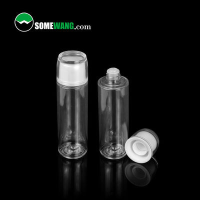 transparente starke Wand Plastik-PETG Skincare 100ml 120ml füllt kosmetische PETG-Toner-Flasche ab