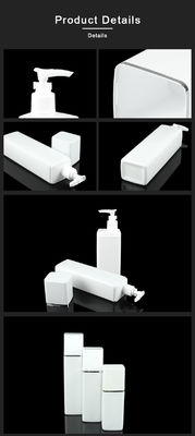 Flasche PET 300ml 400ml 500ml mit äußerer Abdeckungs-Shampoo-Flasche